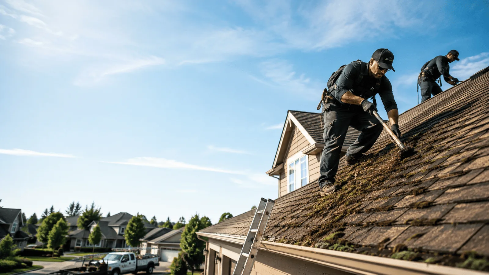 Roof Moss Removal in Pullman, WA near me